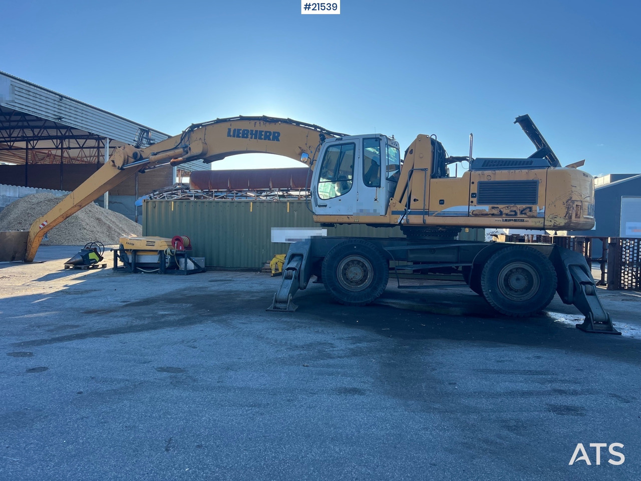 Liebherr A934 C HD Lintronic Hjulmaskin m/ hevbar hytte og klype - Wheel excavator: picture 1 Liebherr A934 C HD Lintronic Hjulmaskin m/ hevbar hytte og klype - Wheel excavator: picture 1