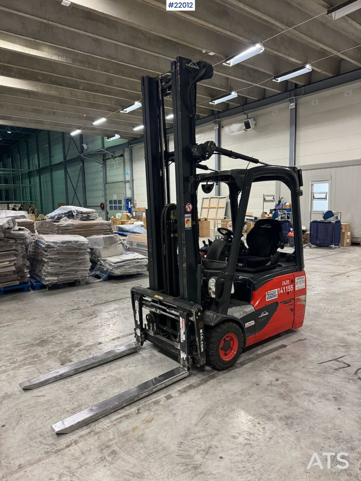 Linde E16C Motvekts truck. Sertifisert - Electric forklift: picture 2 Linde E16C Motvekts truck. Sertifisert - Electric forklift: picture 2