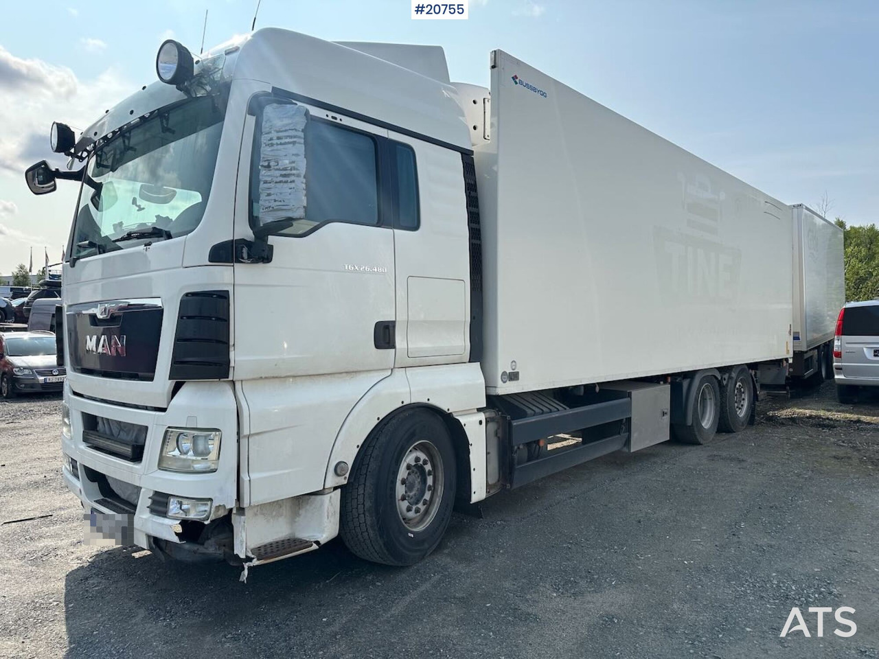 MAN TGX 26.480 6x2 skapbil m/ Bussbygg skap og lift - Box truck: picture 2 MAN TGX 26.480 6x2 skapbil m/ Bussbygg skap og lift - Box truck: picture 2