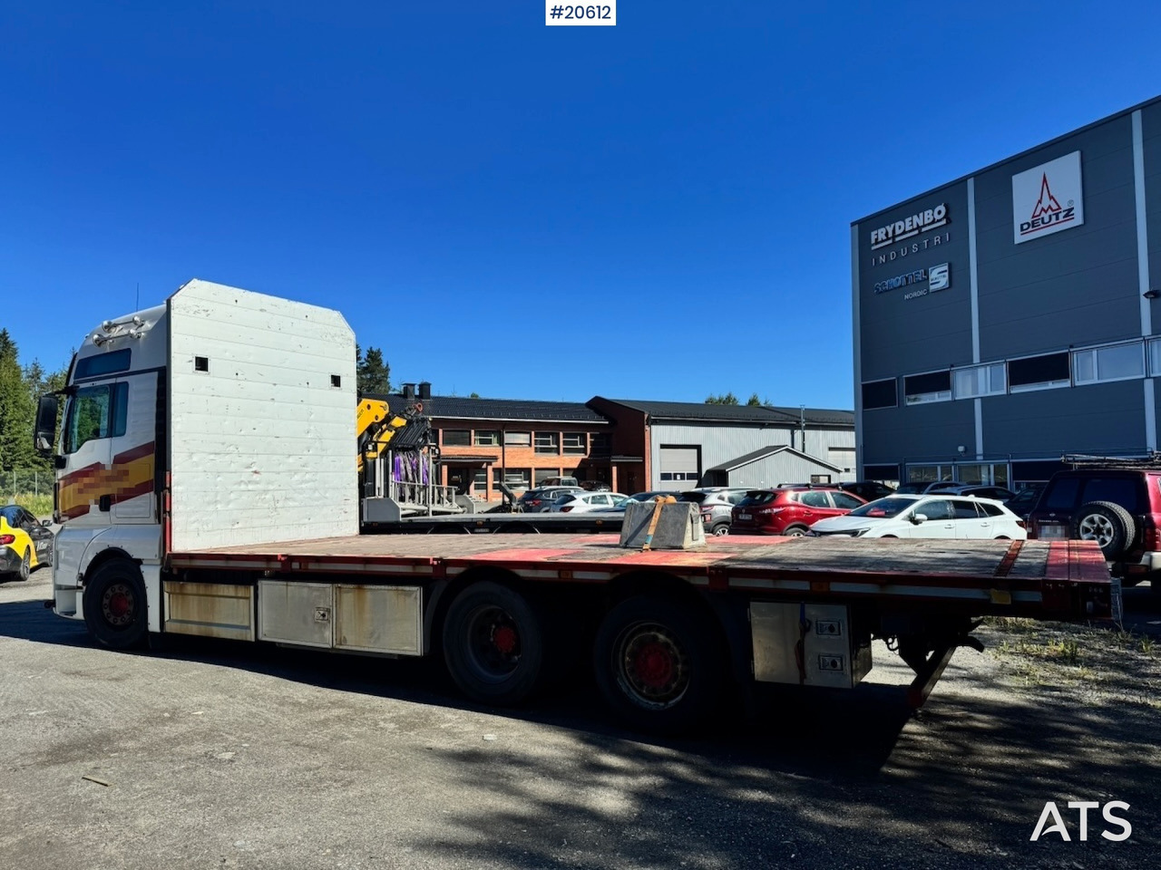 MAN TGX 580 - Dropside/ Flatbed truck: picture 3 MAN TGX 580 - Dropside/ Flatbed truck: picture 3