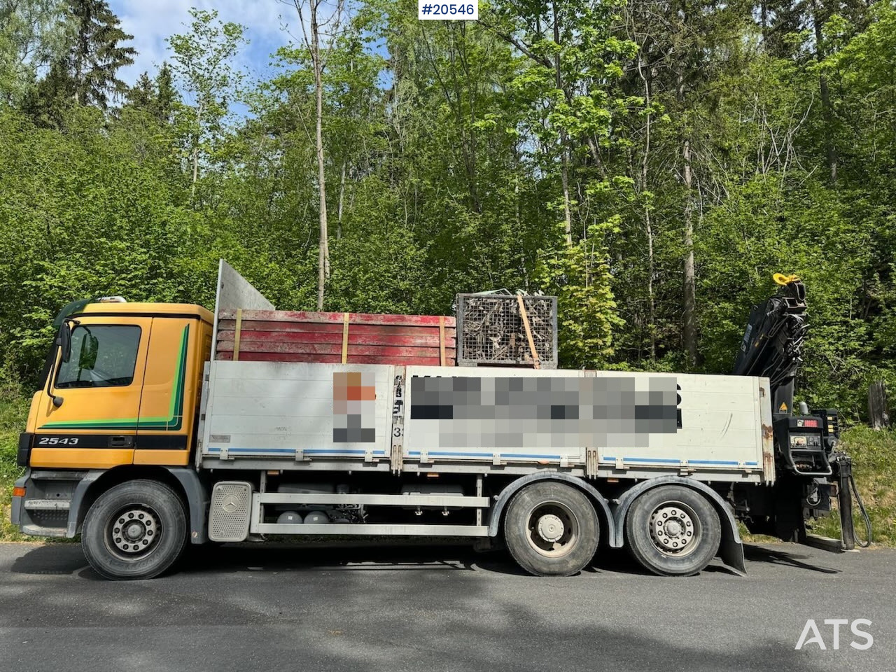 Mercedes Actros 2543 - Dropside/ Flatbed truck: picture 2 Mercedes Actros 2543 - Dropside/ Flatbed truck: picture 2