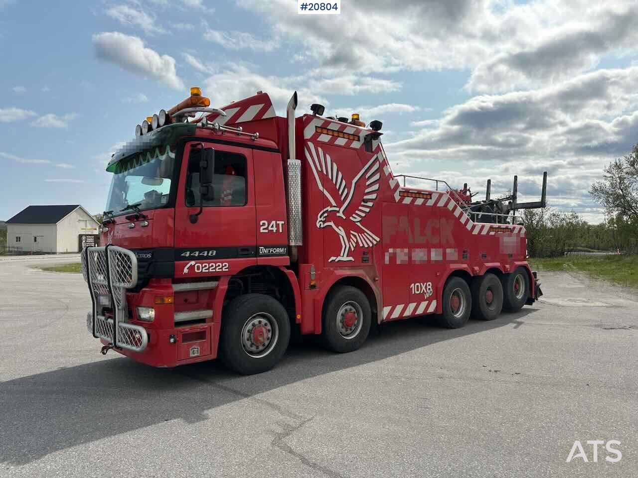 Mercedes Actros 4448 - Tow truck: picture 2 Mercedes Actros 4448 - Tow truck: picture 2