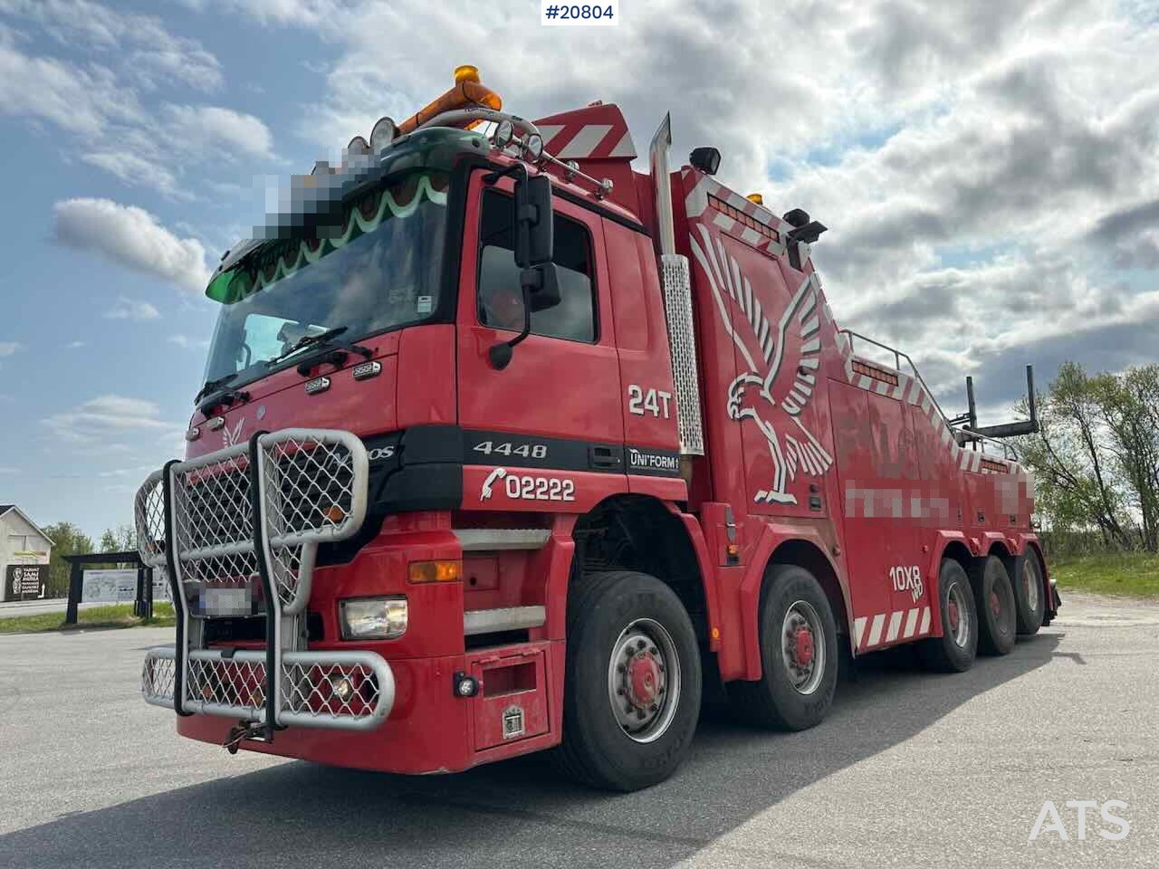 Mercedes Actros 4448 - Tow truck: picture 1 Mercedes Actros 4448 - Tow truck: picture 1