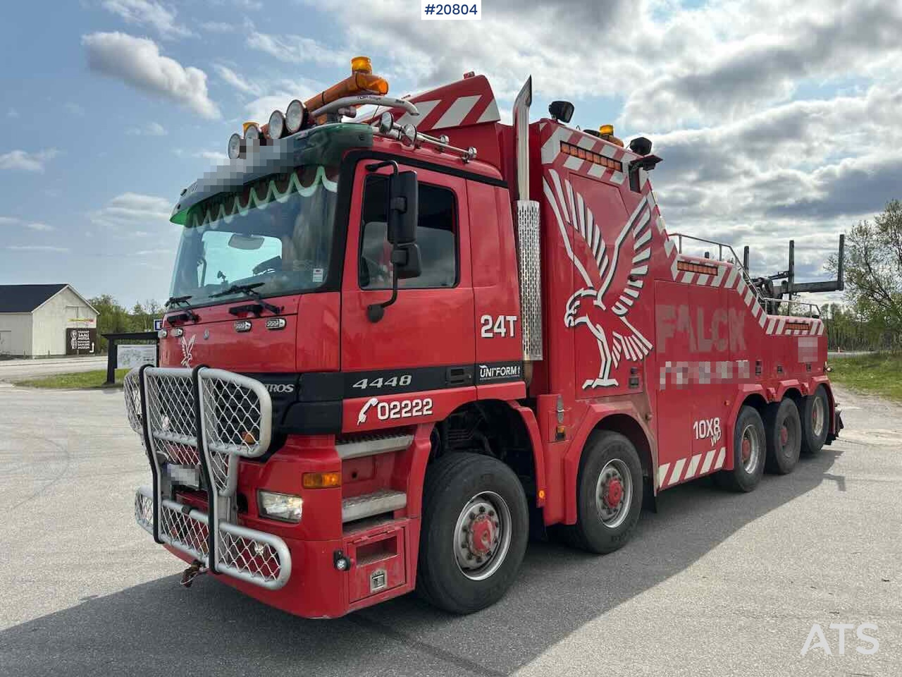 Mercedes Actros 4448 - Tow truck: picture 3 Mercedes Actros 4448 - Tow truck: picture 3
