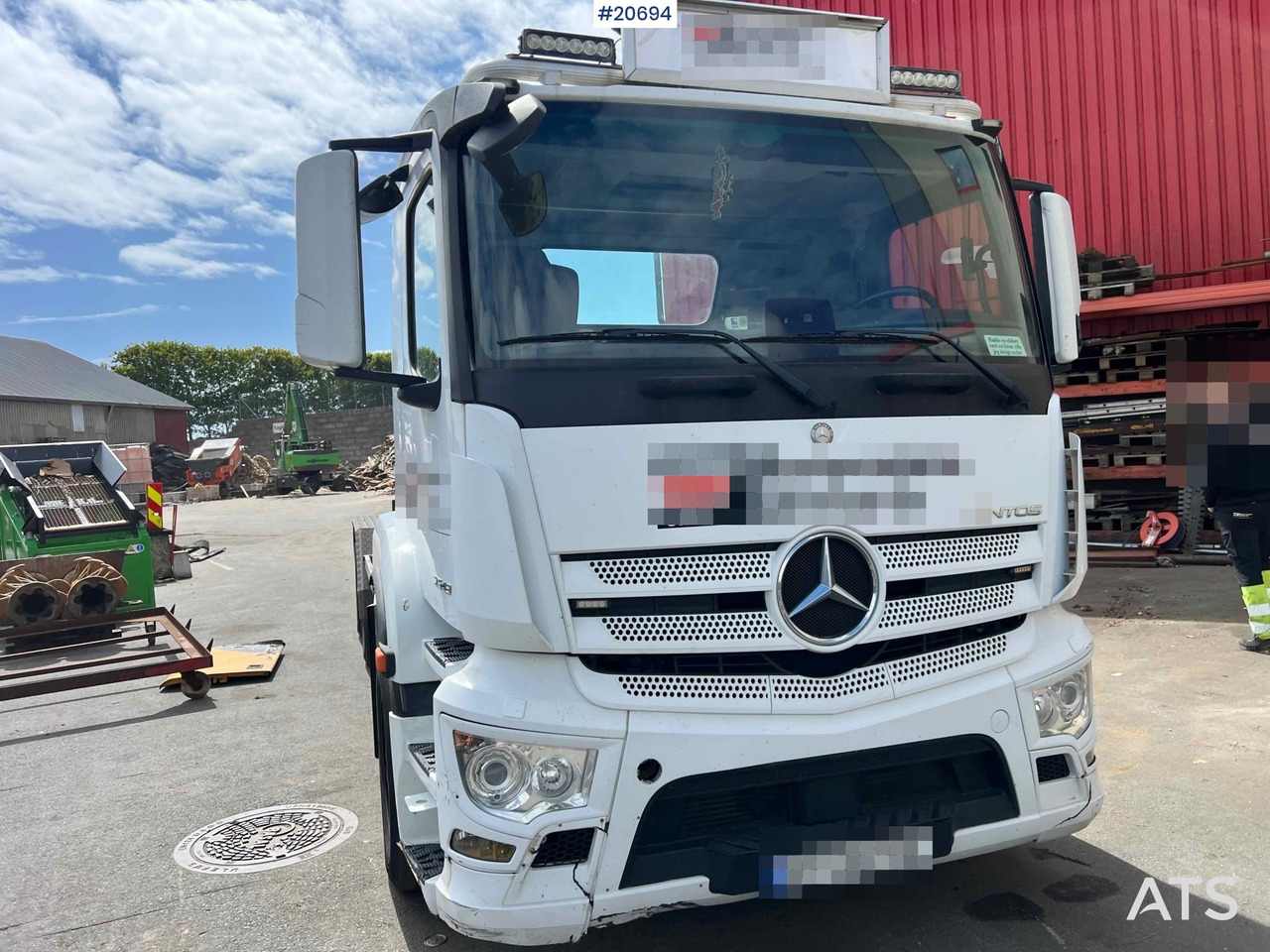 Mercedes Antos 2543 - Hook lift truck: picture 5 Mercedes Antos 2543 - Hook lift truck: picture 5