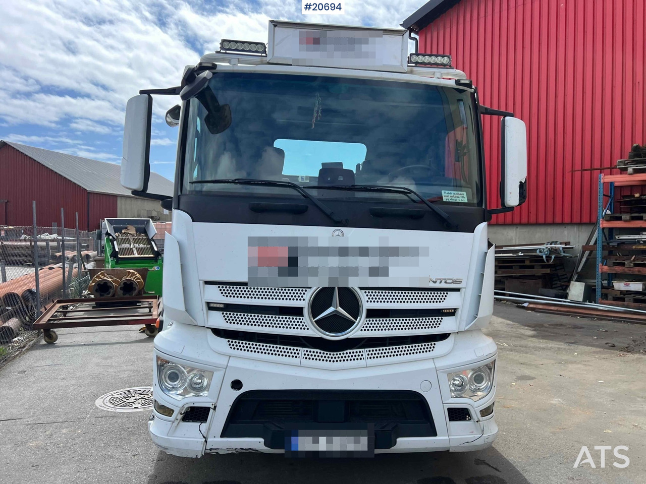 Mercedes Antos 2543 - Hook lift truck: picture 4 Mercedes Antos 2543 - Hook lift truck: picture 4