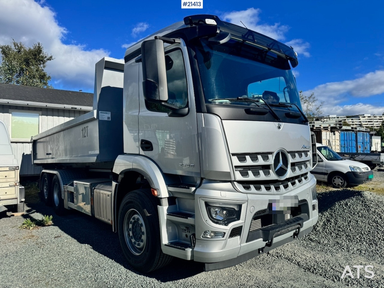Mercedes Arocs 2543 - Hook lift truck: picture 1 Mercedes Arocs 2543 - Hook lift truck: picture 1