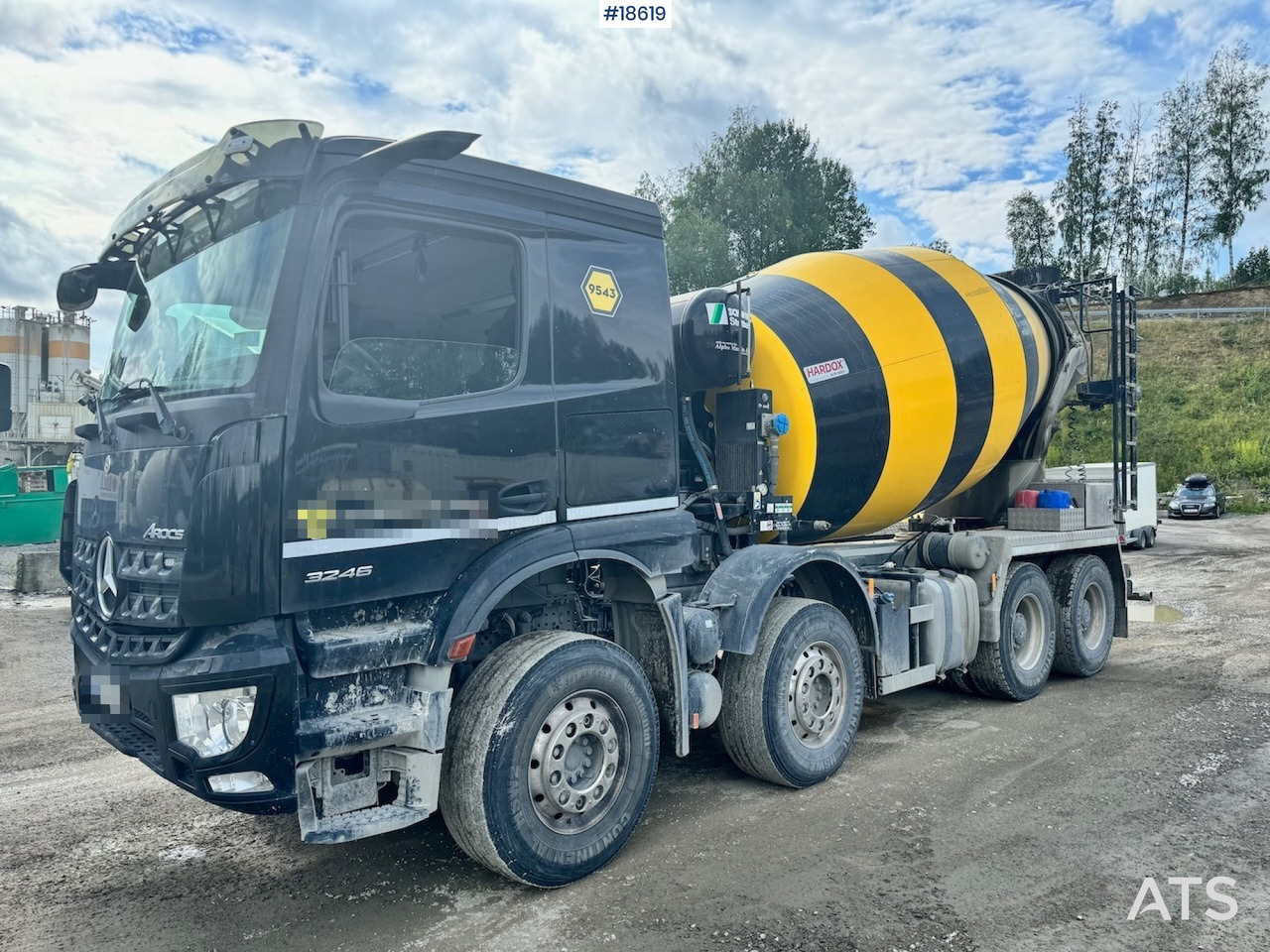 Mercedes Arocs 3246 - Concrete mixer truck: picture 2 Mercedes Arocs 3246 - Concrete mixer truck: picture 2