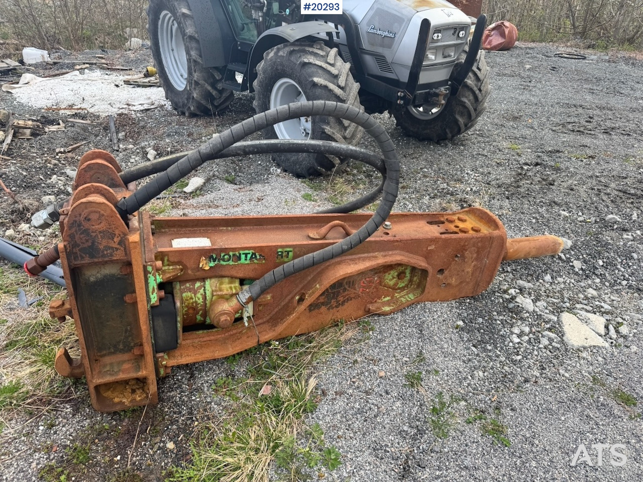 Montabert 570C - Hydraulic hammer for Construction machinery: picture 1 Montabert 570C - Hydraulic hammer for Construction machinery: picture 1