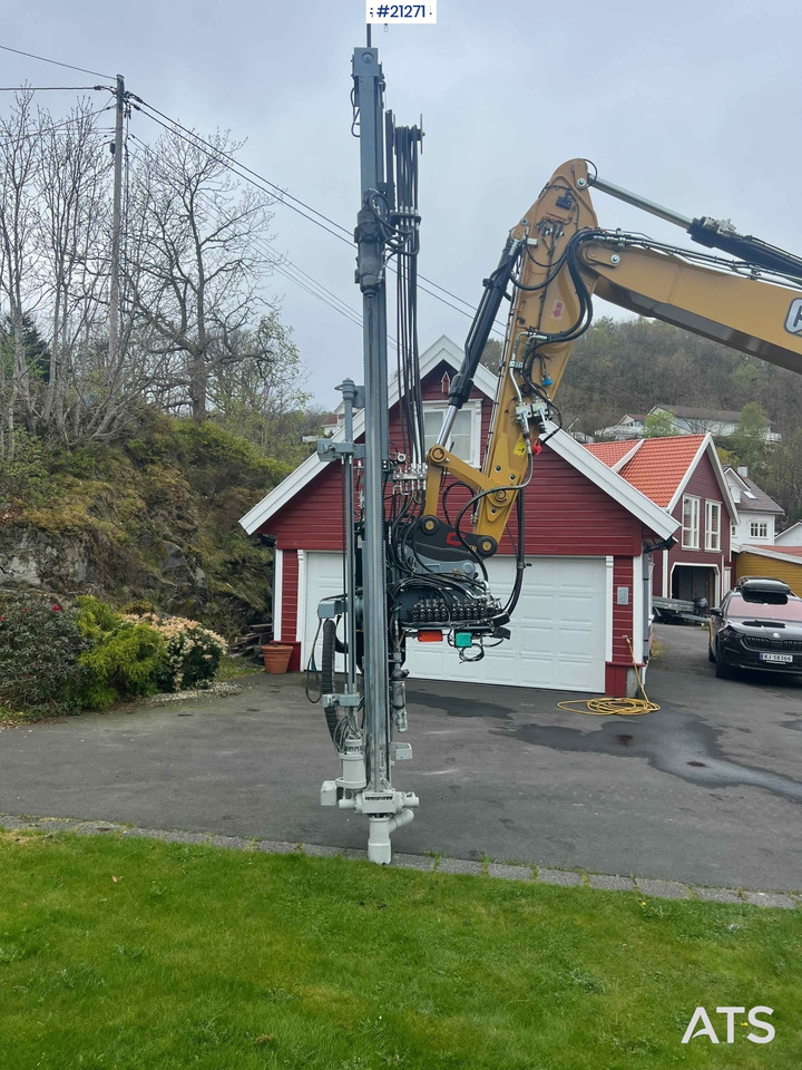 Montabert micro borretårn betydelig oppgradert m/ hc25 hammer og stangskifter - Drilling rig: picture 2 Montabert micro borretårn betydelig oppgradert m/ hc25 hammer og stangskifter - Drilling rig: picture 2