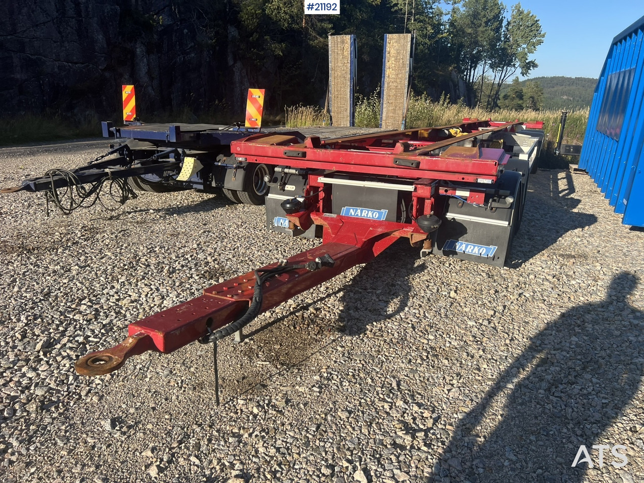 Narko 4 akslet container henger - Chassis trailer: picture 2 Narko 4 akslet container henger - Chassis trailer: picture 2