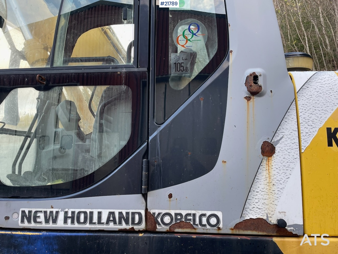 Crawler excavator New Holland E265 med graveskuffe: picture 11