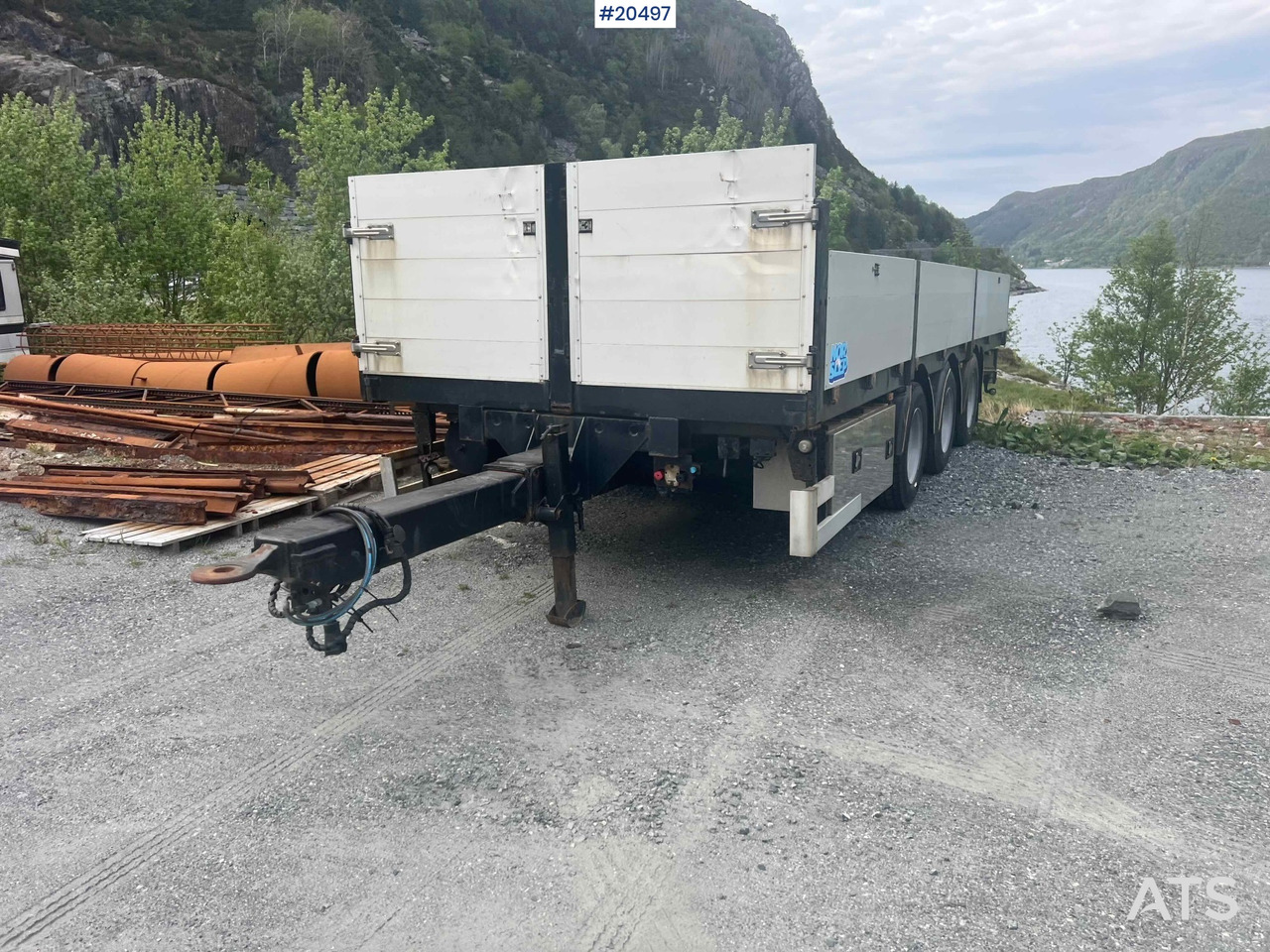 Nor-Slep 3 Akslet - Dropside/ Flatbed trailer: picture 3 Nor-Slep 3 Akslet - Dropside/ Flatbed trailer: picture 3