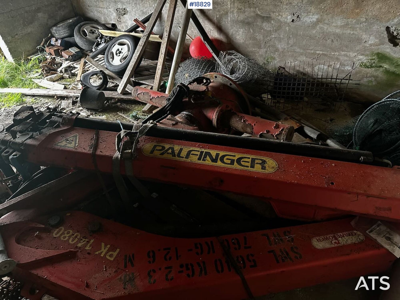 Palfinger PK 14080 - Truck mounted crane: picture 2 Palfinger PK 14080 - Truck mounted crane: picture 2