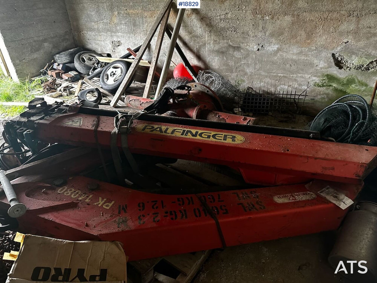 Palfinger PK 14080 - Truck mounted crane: picture 1 Palfinger PK 14080 - Truck mounted crane: picture 1