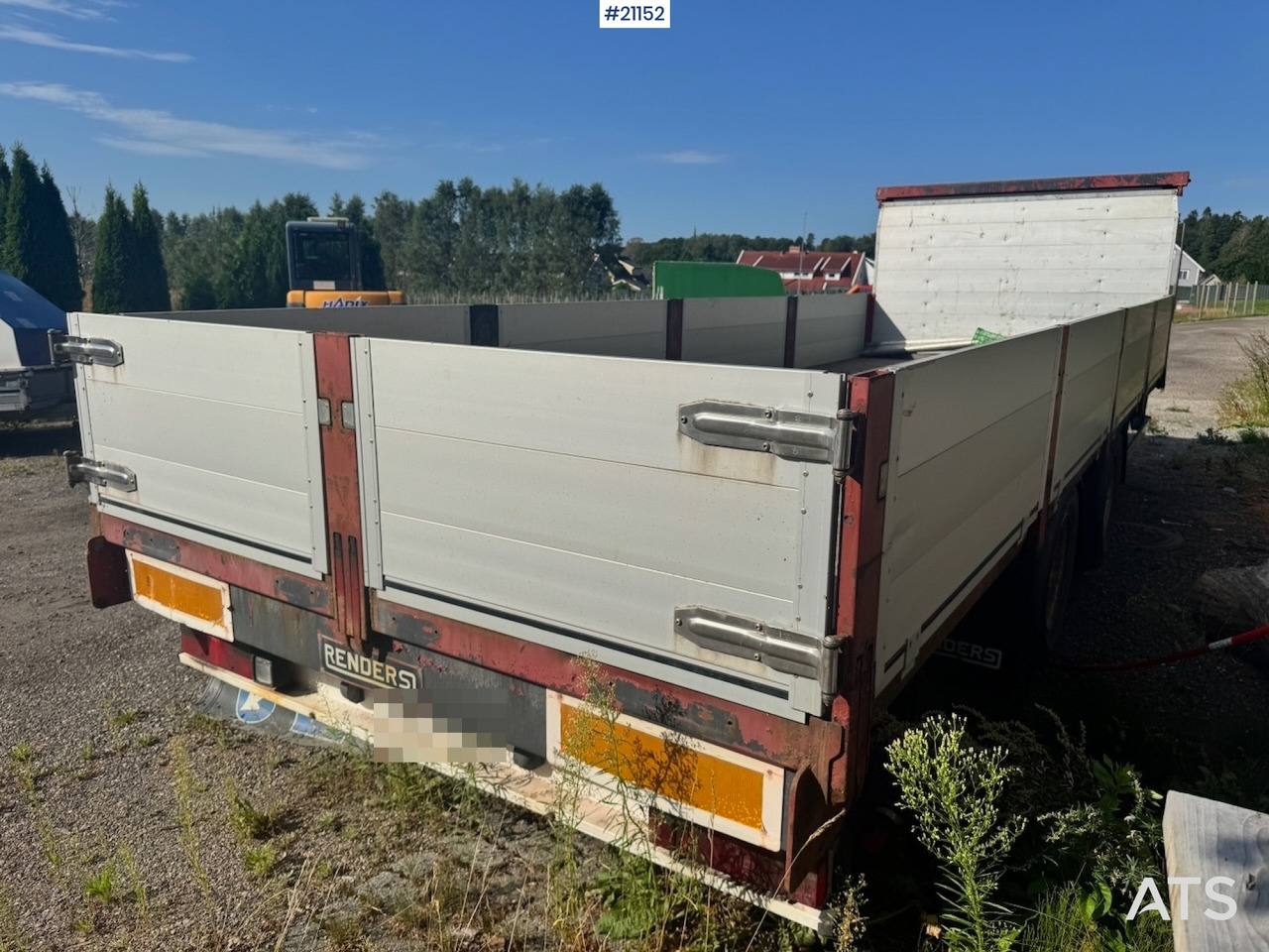 Dropside/ Flatbed trailer Renders Plankjerre: picture 7 Dropside/ Flatbed trailer Renders Plankjerre: picture 7