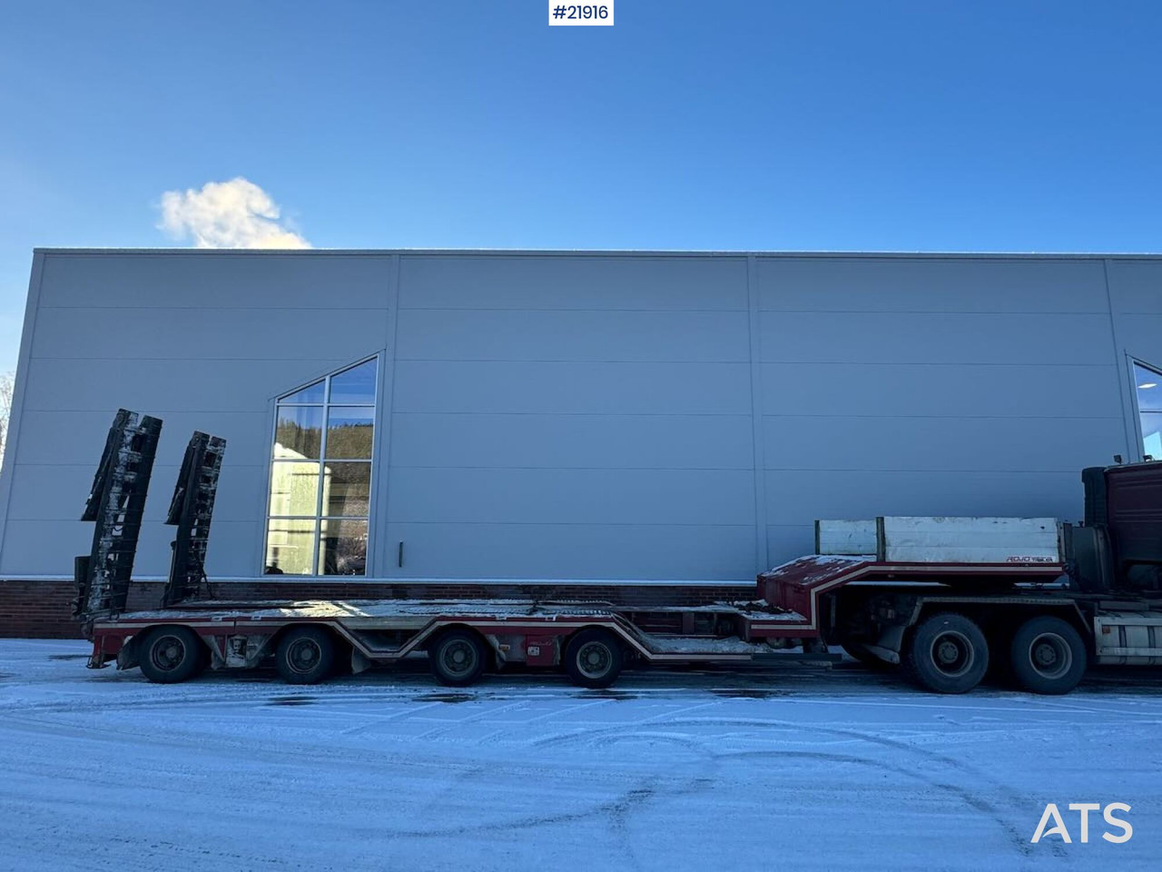 Rojo 2016 Rojo GPE4 maskinsemi - Low loader semi-trailer: picture 4 Rojo 2016 Rojo GPE4 maskinsemi - Low loader semi-trailer: picture 4