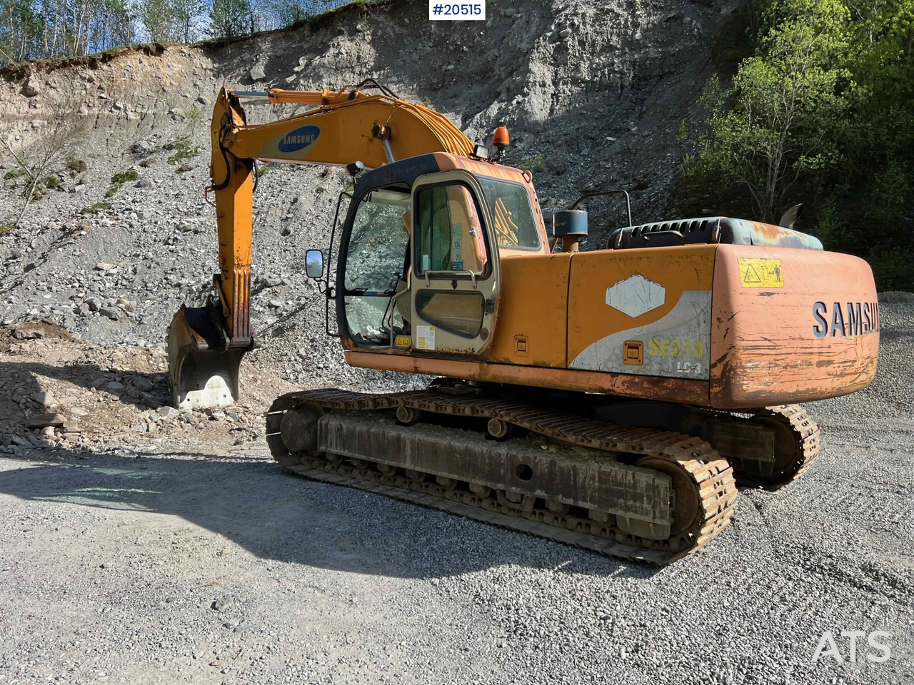 Samsung SE210 LC-3 - Excavator: picture 5 Samsung SE210 LC-3 - Excavator: picture 5