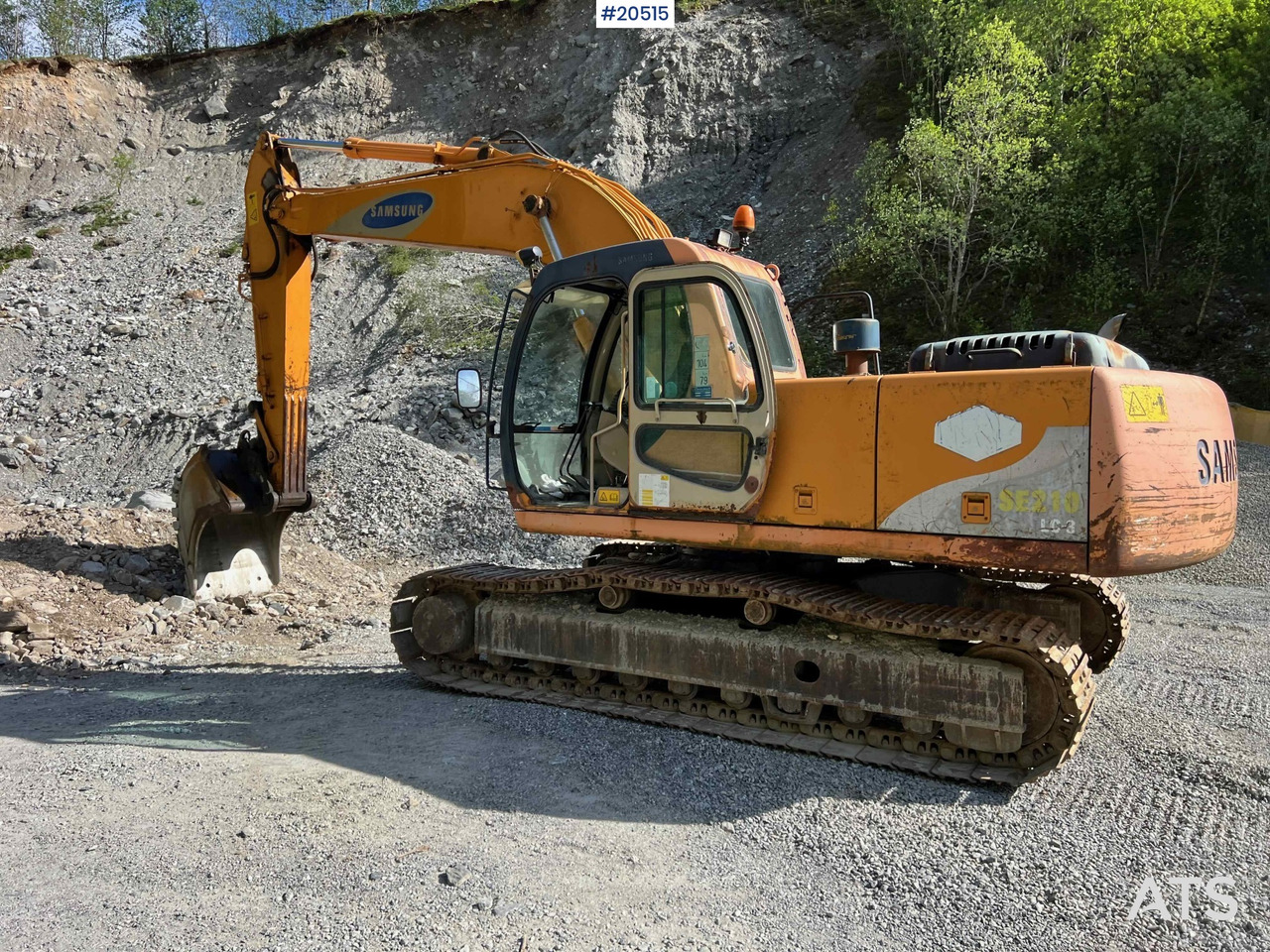 Samsung SE210 LC-3 - Excavator: picture 4 Samsung SE210 LC-3 - Excavator: picture 4