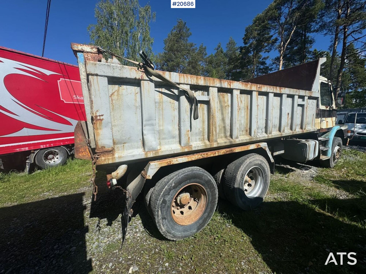 Scania 112H - Tipper: picture 3 Scania 112H - Tipper: picture 3