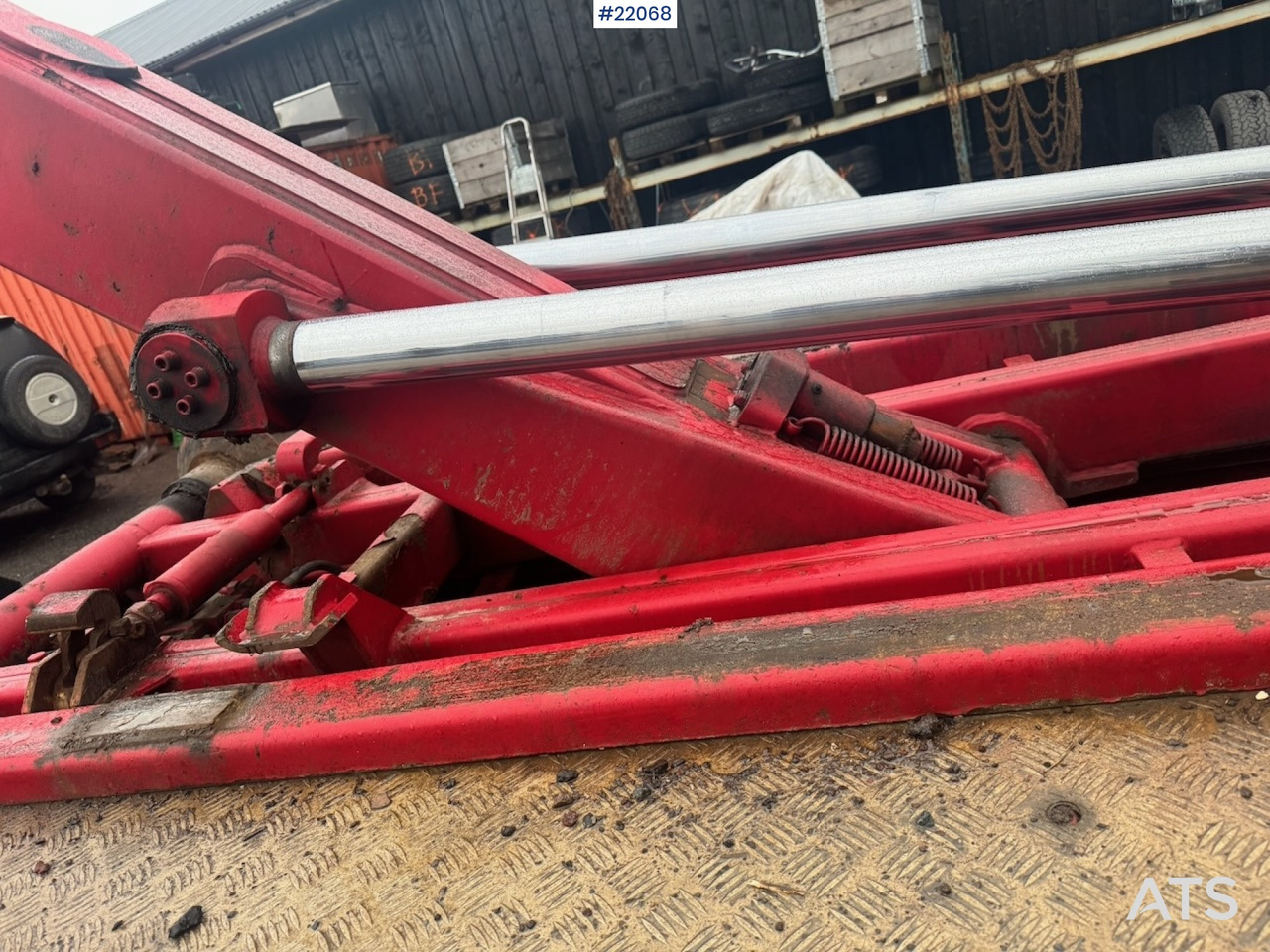 Hook lift truck Scania 2003 Scania R164 580 8x2 Tridem Krokbil: picture 13