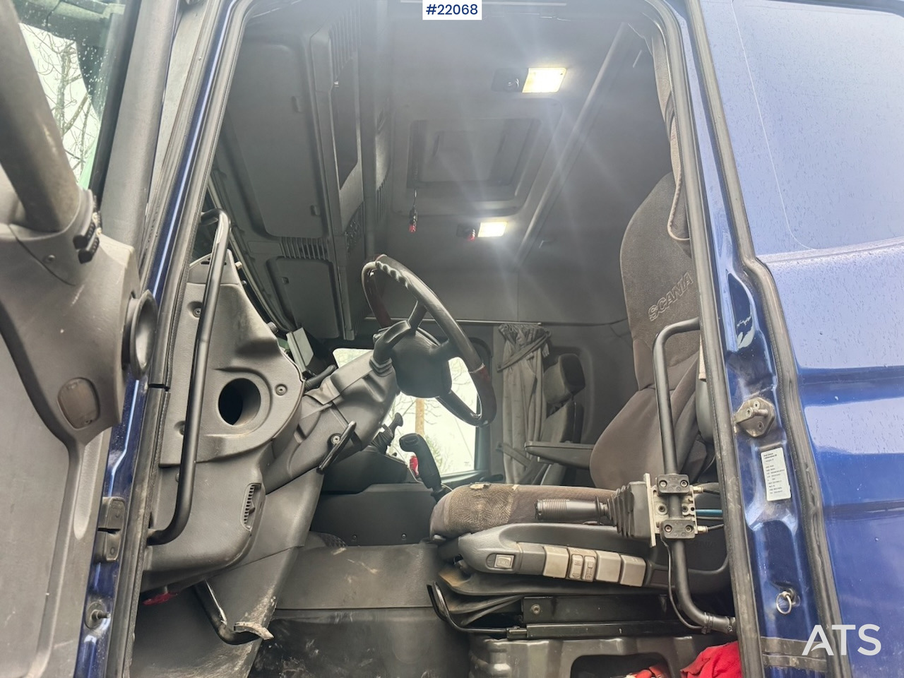 Hook lift truck Scania 2003 Scania R164 580 8x2 Tridem Krokbil: picture 22