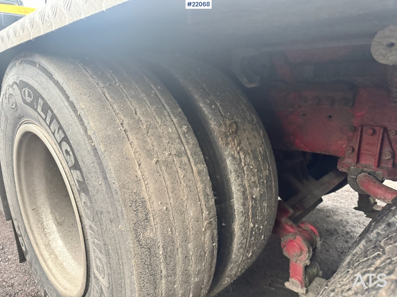 Hook lift truck Scania 2003 Scania R164 580 8x2 Tridem Krokbil: picture 30