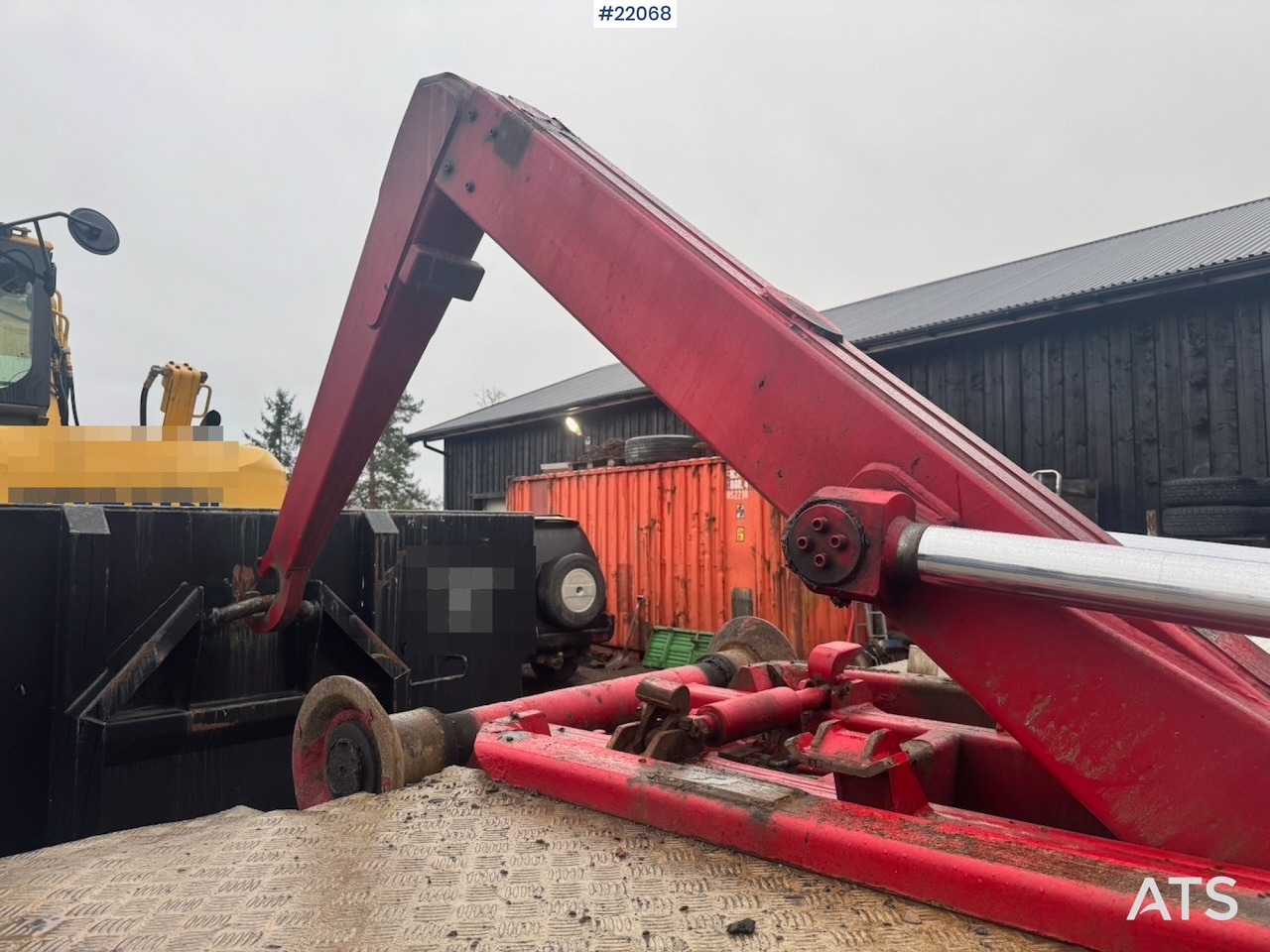 Hook lift truck Scania 2003 Scania R164 580 8x2 Tridem Krokbil: picture 12