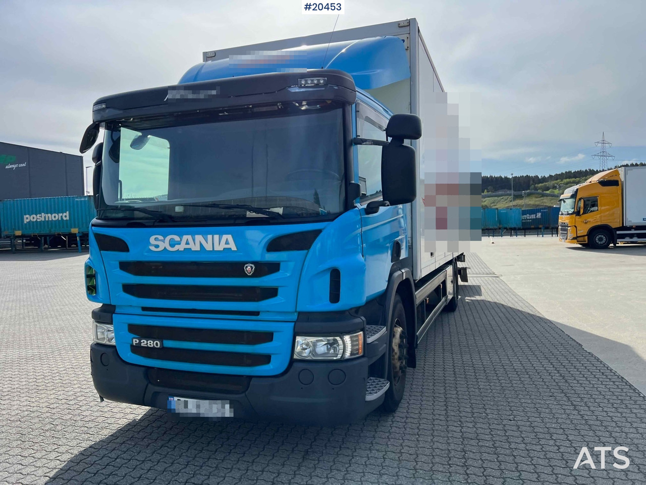 Scania P280 - Box truck: picture 4 Scania P280 - Box truck: picture 4
