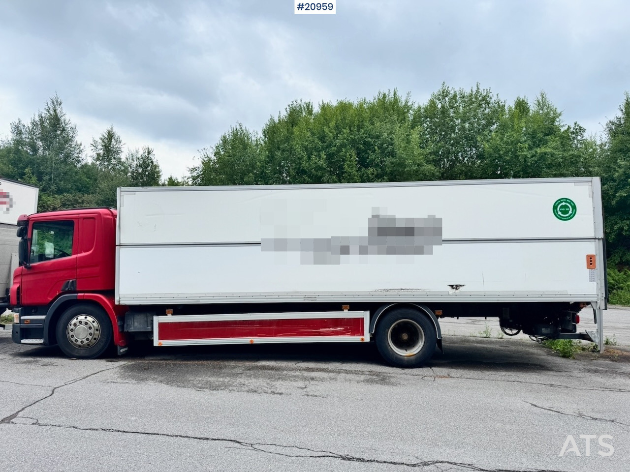 Scania P280 - Box truck: picture 3 Scania P280 - Box truck: picture 3