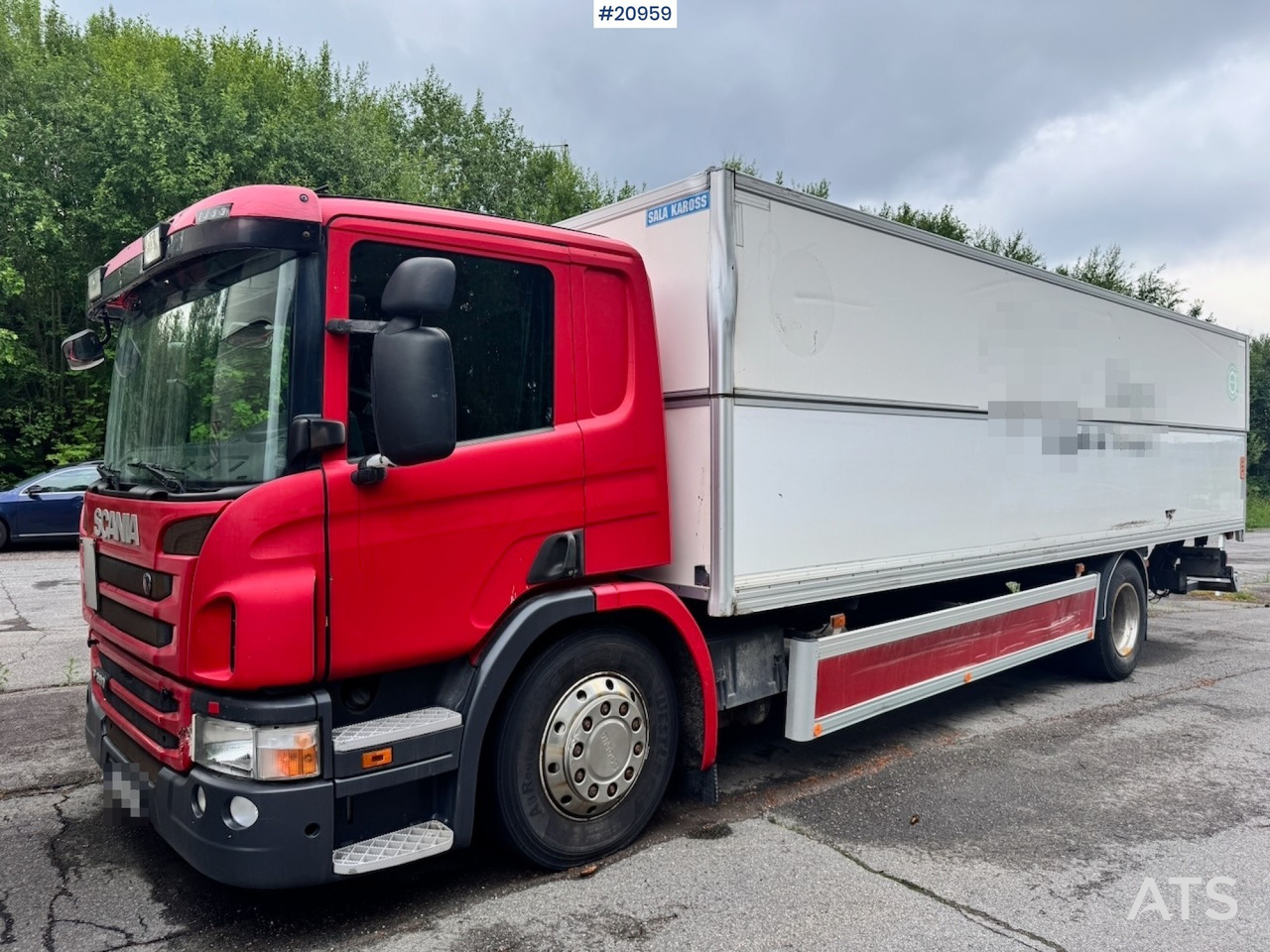 Scania P280 - Box truck: picture 2 Scania P280 - Box truck: picture 2