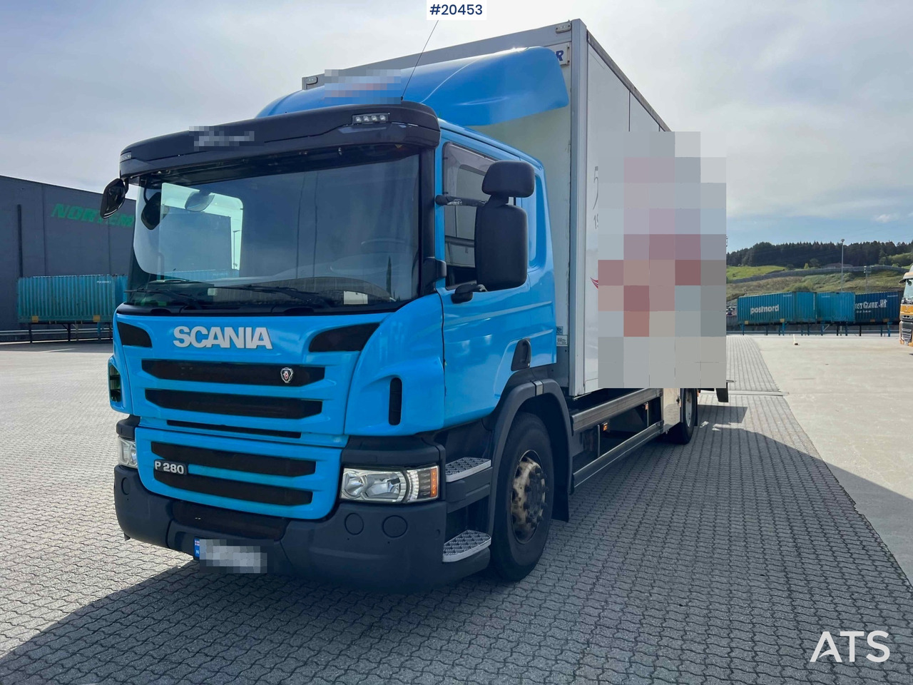 Scania P280 - Box truck: picture 3 Scania P280 - Box truck: picture 3