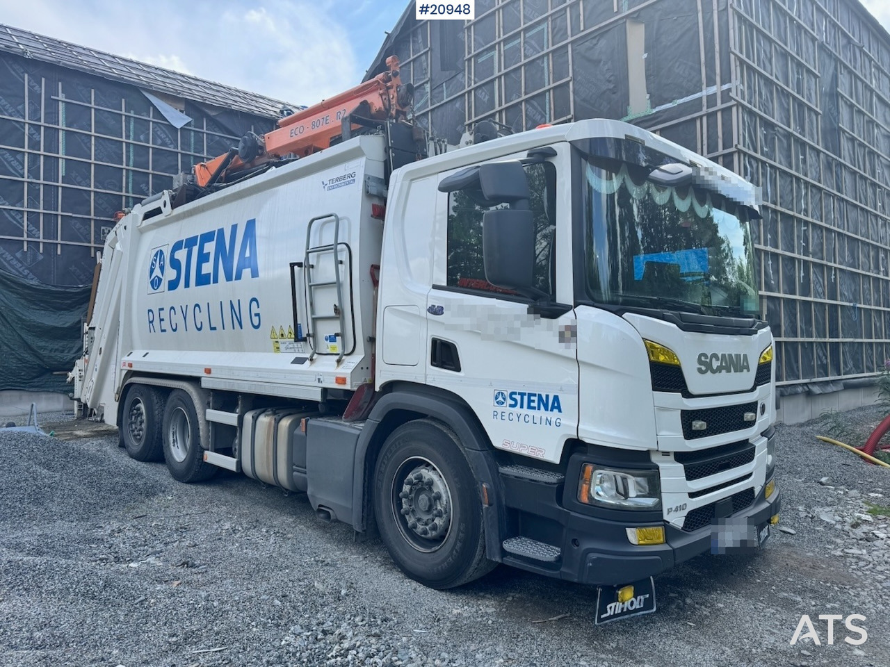 Scania P410 - Refuse truck: picture 1 Scania P410 - Refuse truck: picture 1