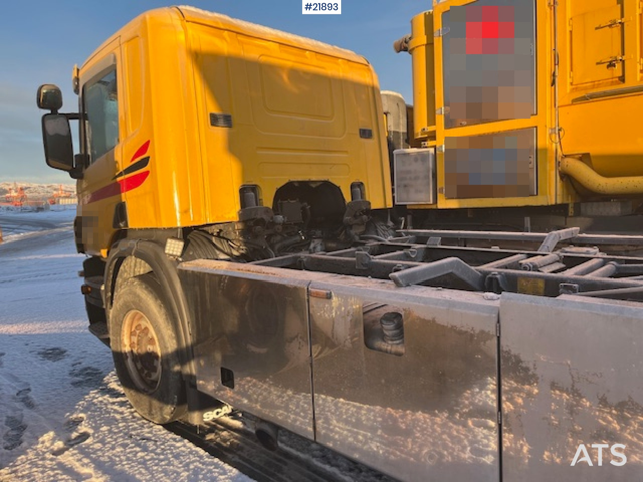 Scania P420 6x2 chassi m/ Tipp og defekt girkasse - Cab chassis truck: picture 3 Scania P420 6x2 chassi m/ Tipp og defekt girkasse - Cab chassis truck: picture 3