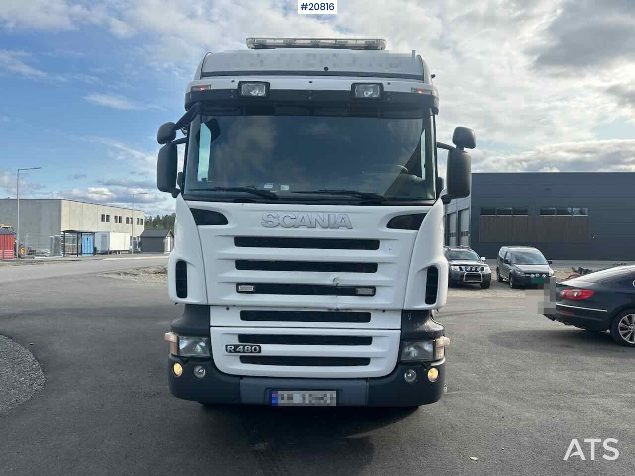 Scania R480 3 akslet conatinerbil m/ lift - Box truck: picture 3 Scania R480 3 akslet conatinerbil m/ lift - Box truck: picture 3