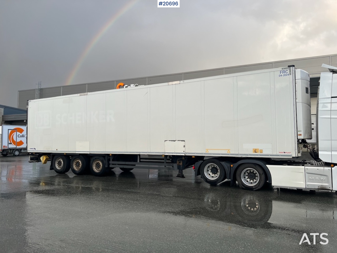 Schmitz thermotralle m/ Ny FRC godkjenning til 6/2028 , bommer, 2 temp soner & ny service - Refrigerated semi-trailer: picture 2 Schmitz thermotralle m/ Ny FRC godkjenning til 6/2028 , bommer, 2 temp soner & ny service - Refrigerated semi-trailer: picture 2