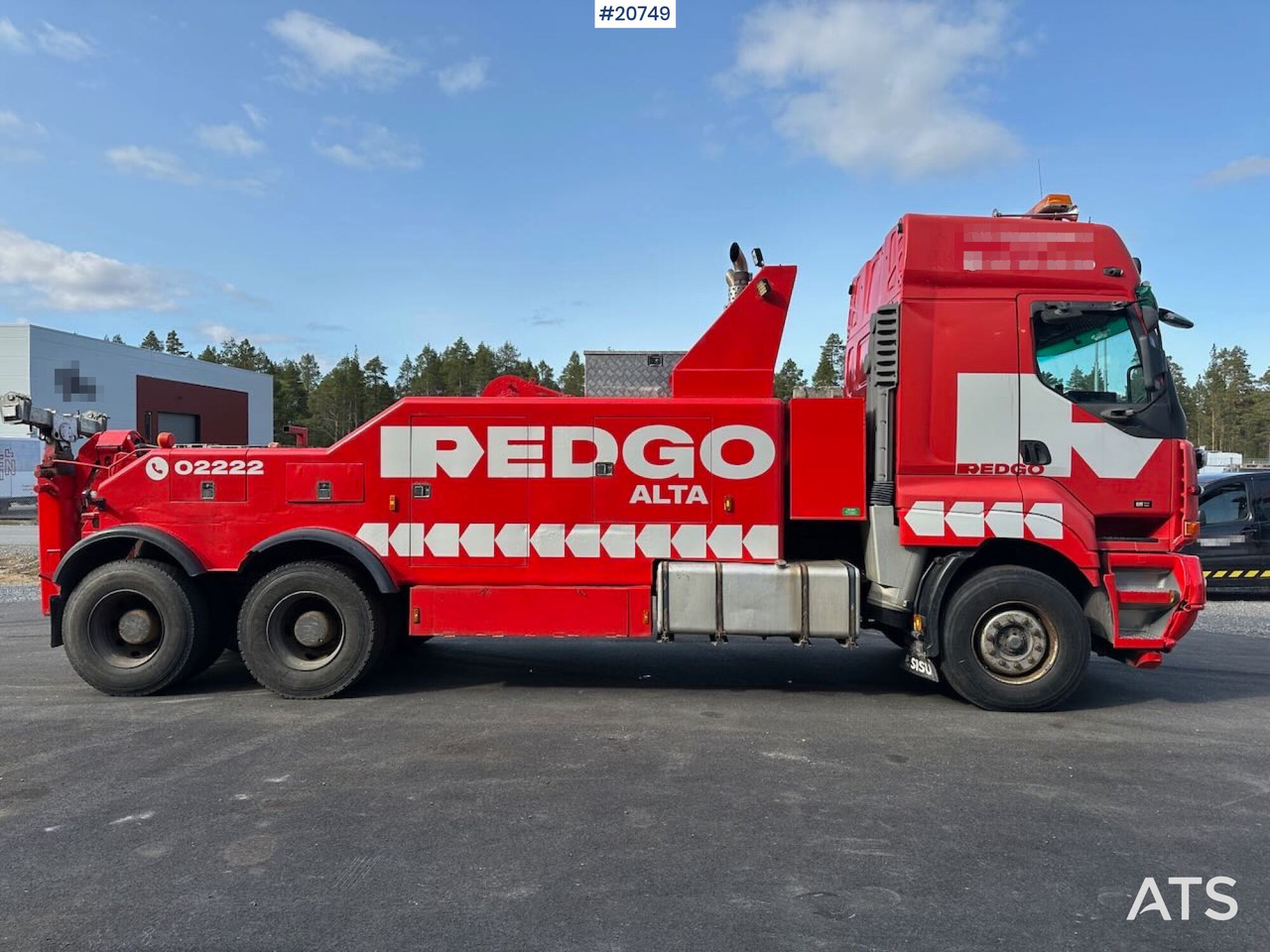Sisu E18M - Tow truck: picture 5 Sisu E18M - Tow truck: picture 5