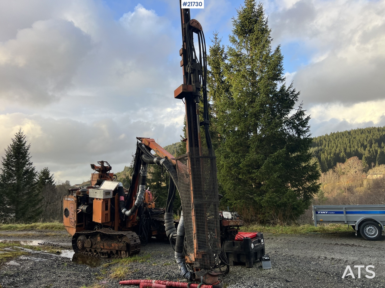 Tamrock DHA400 Borerigg m/ HLR 438L hammer - Drilling rig: picture 3 Tamrock DHA400 Borerigg m/ HLR 438L hammer - Drilling rig: picture 3