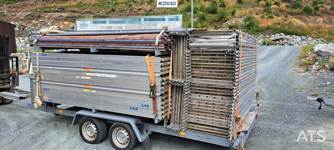 Temared Temared stillashenger 3.5 t m/ 364 m2 stillas - Trailer: picture 3 Temared Temared stillashenger 3.5 t m/ 364 m2 stillas - Trailer: picture 3