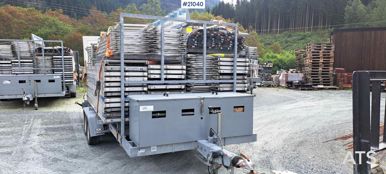 Temared Temared stillashenger 3.5 t m/ 364 m2 stillas - Trailer: picture 1 Temared Temared stillashenger 3.5 t m/ 364 m2 stillas - Trailer: picture 1