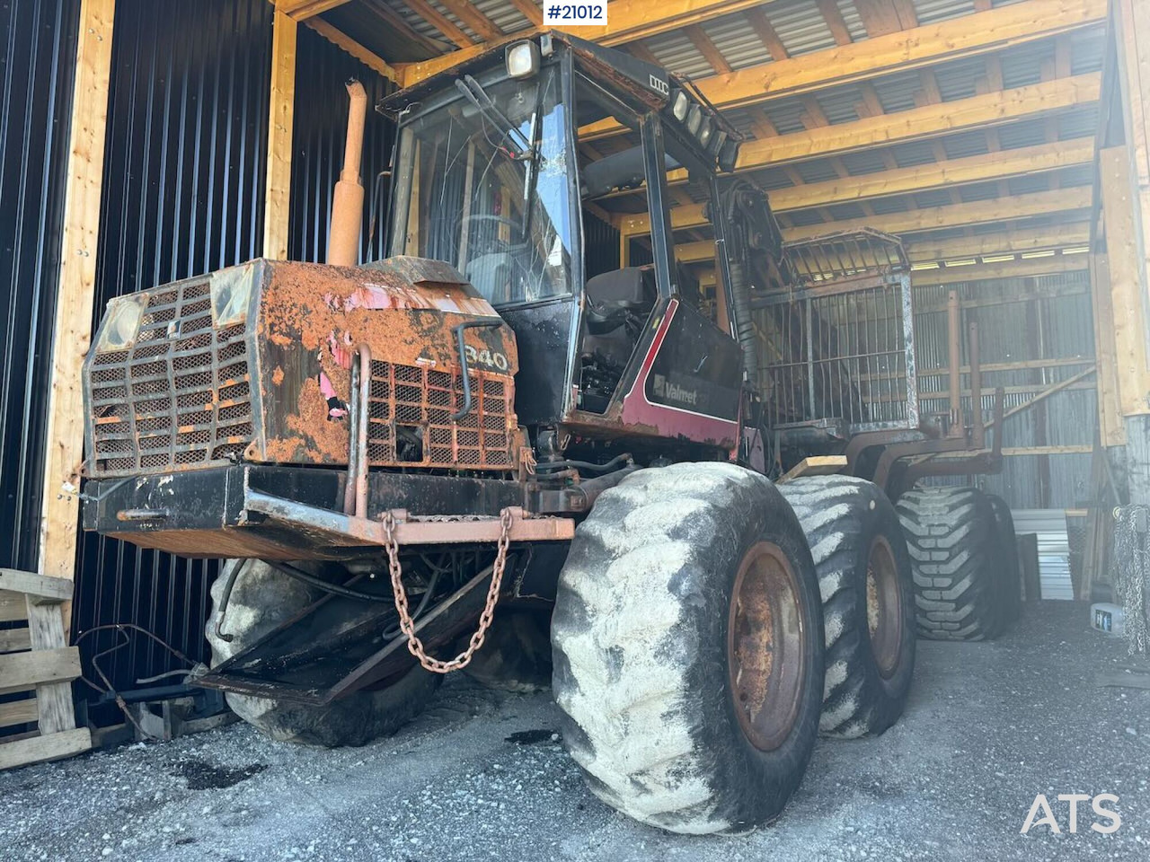 Valmet 840 - Forwarder: picture 2 Valmet 840 - Forwarder: picture 2