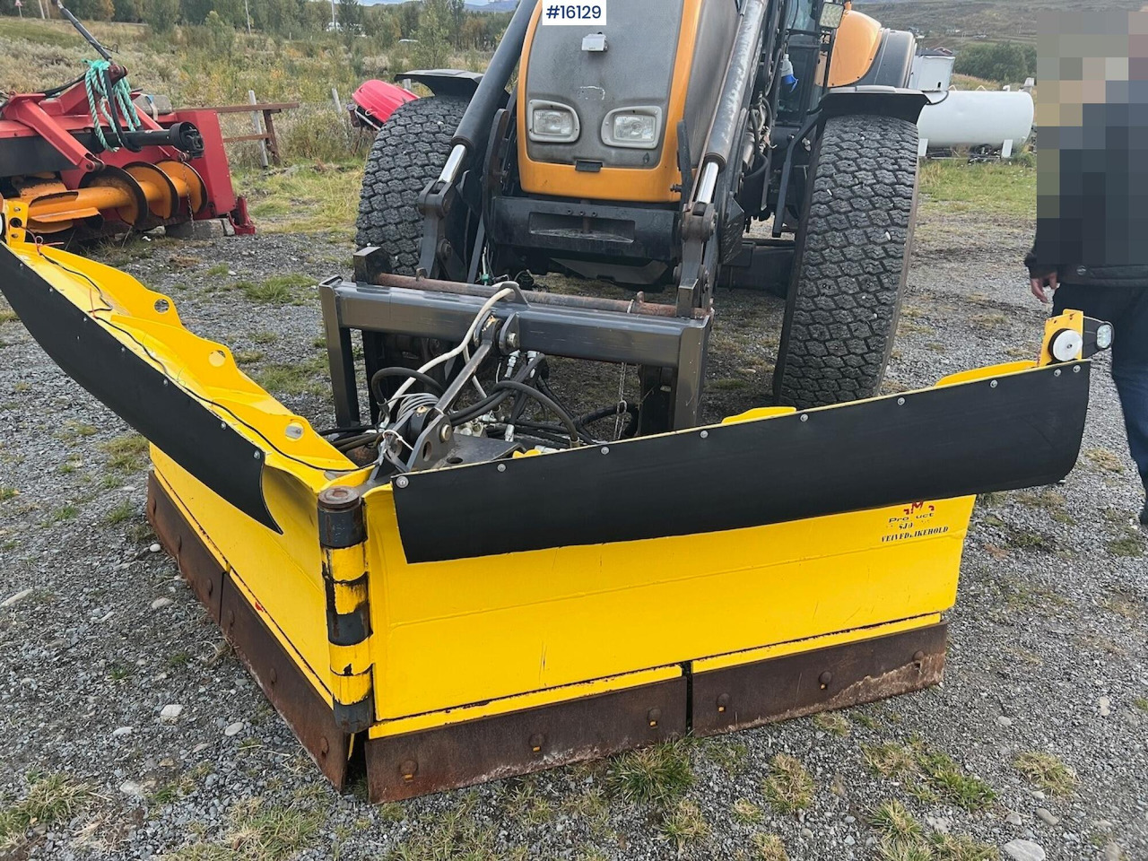 Vama brøyteskjær - Snow plough for Construction machinery: picture 1 Vama brøyteskjær - Snow plough for Construction machinery: picture 1
