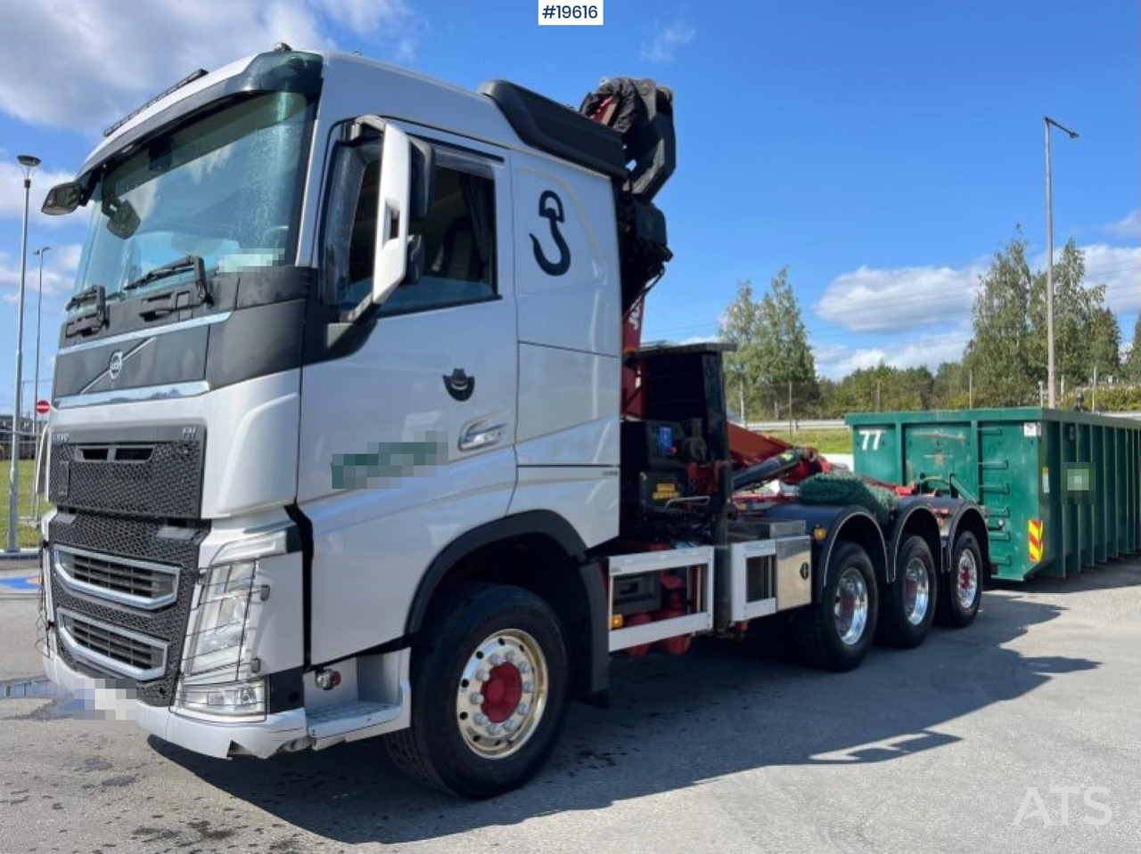 Volvo FH420 - Hook lift truck, Crane truck: picture 1 Volvo FH420 - Hook lift truck, Crane truck: picture 1