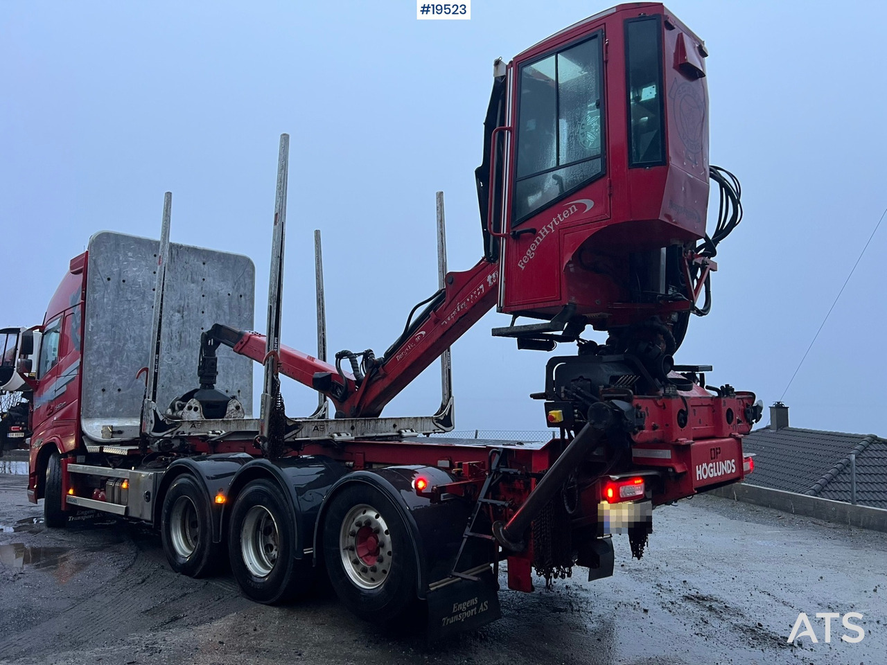 Timber truck Volvo FH540: picture 14