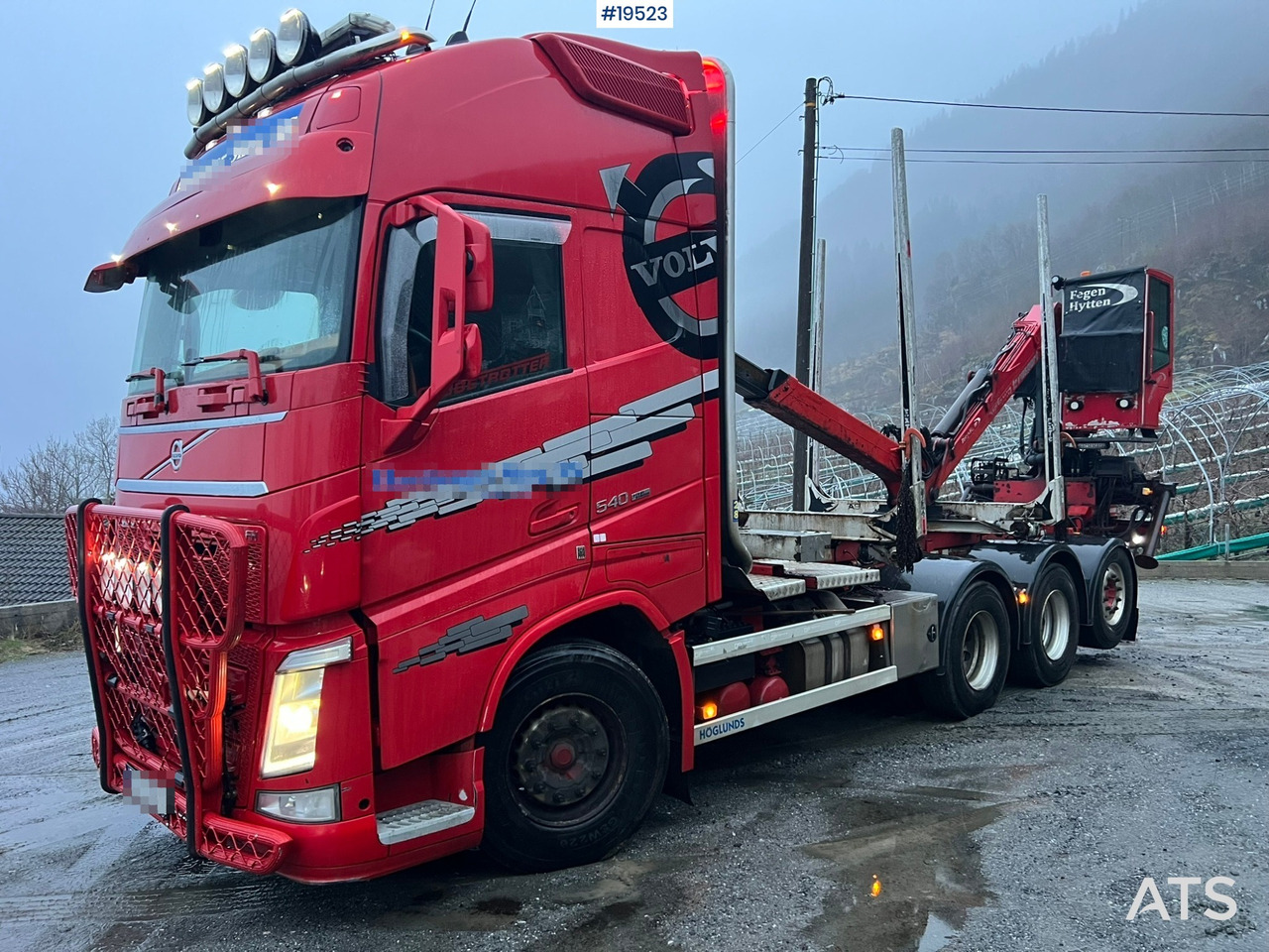 Timber truck Volvo FH540: picture 17