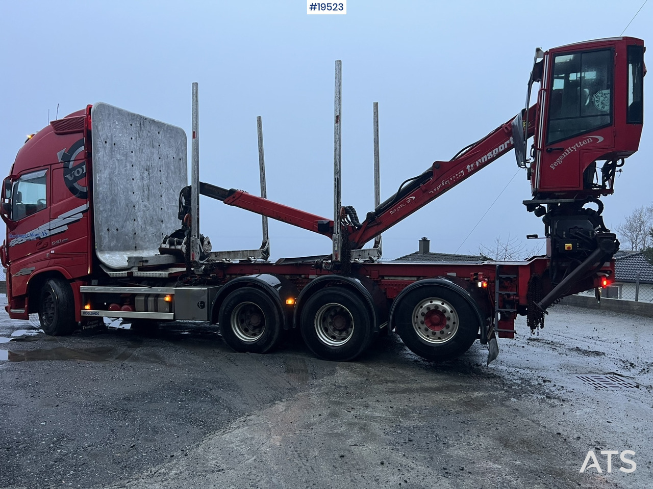 Timber truck Volvo FH540: picture 15