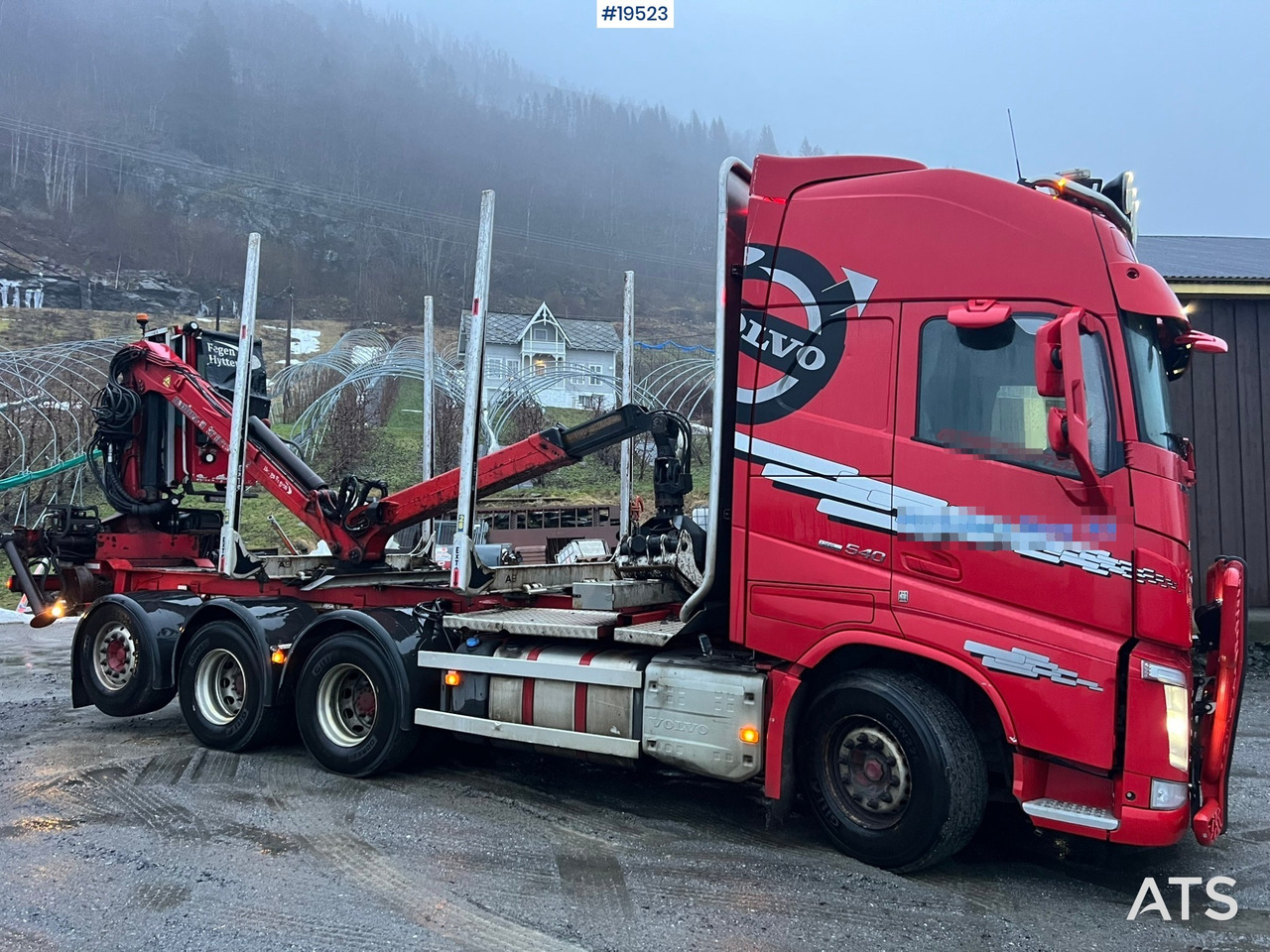 Timber truck Volvo FH540: picture 7