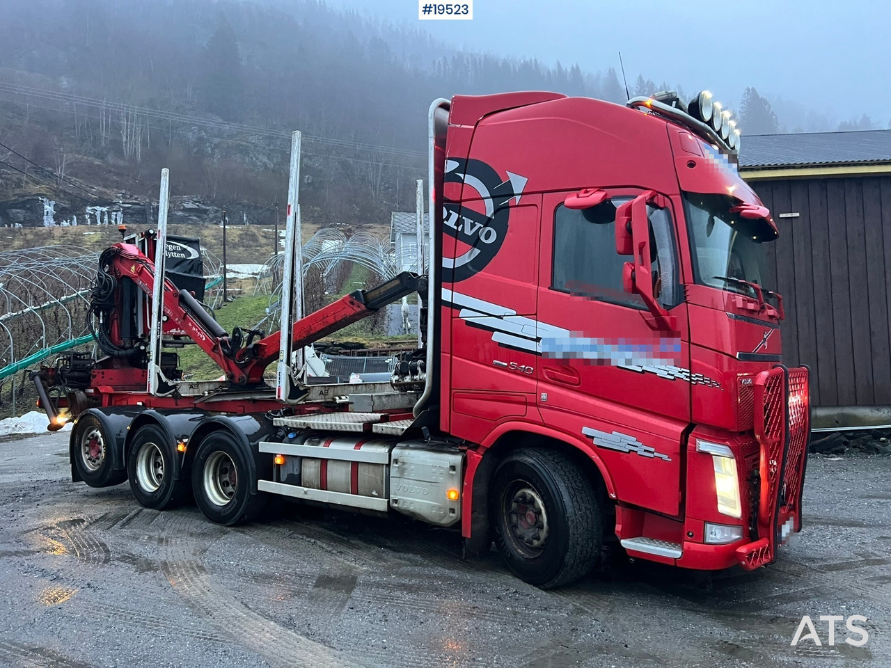 Timber truck Volvo FH540: picture 6