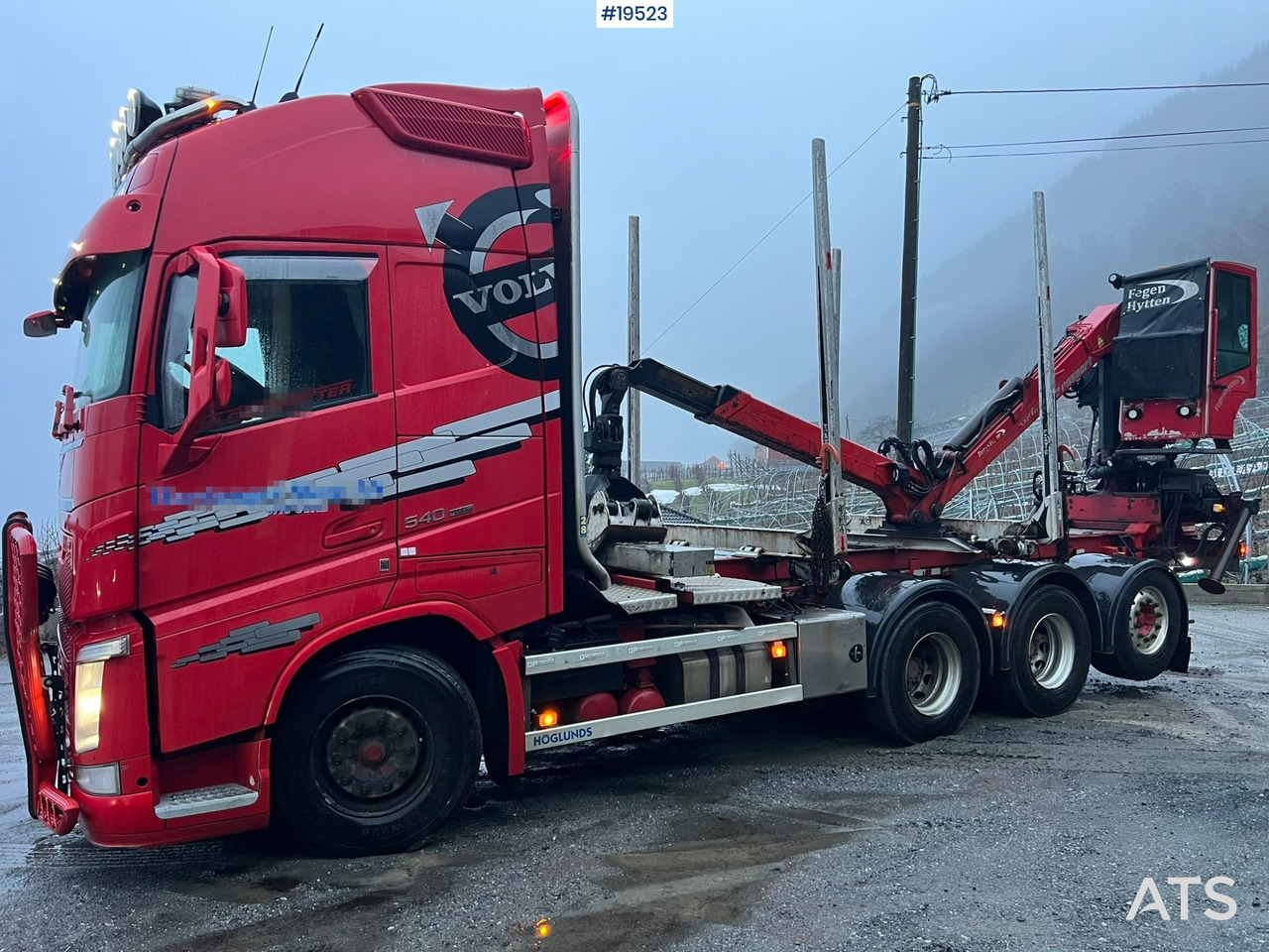 Timber truck Volvo FH540: picture 16