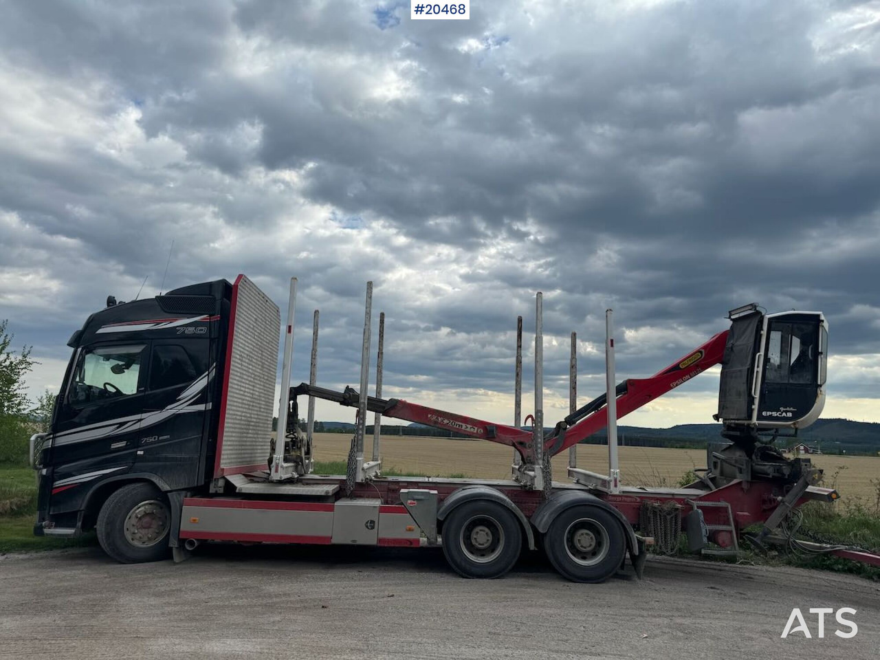 Volvo FH750 - Timber truck: picture 2 Volvo FH750 - Timber truck: picture 2